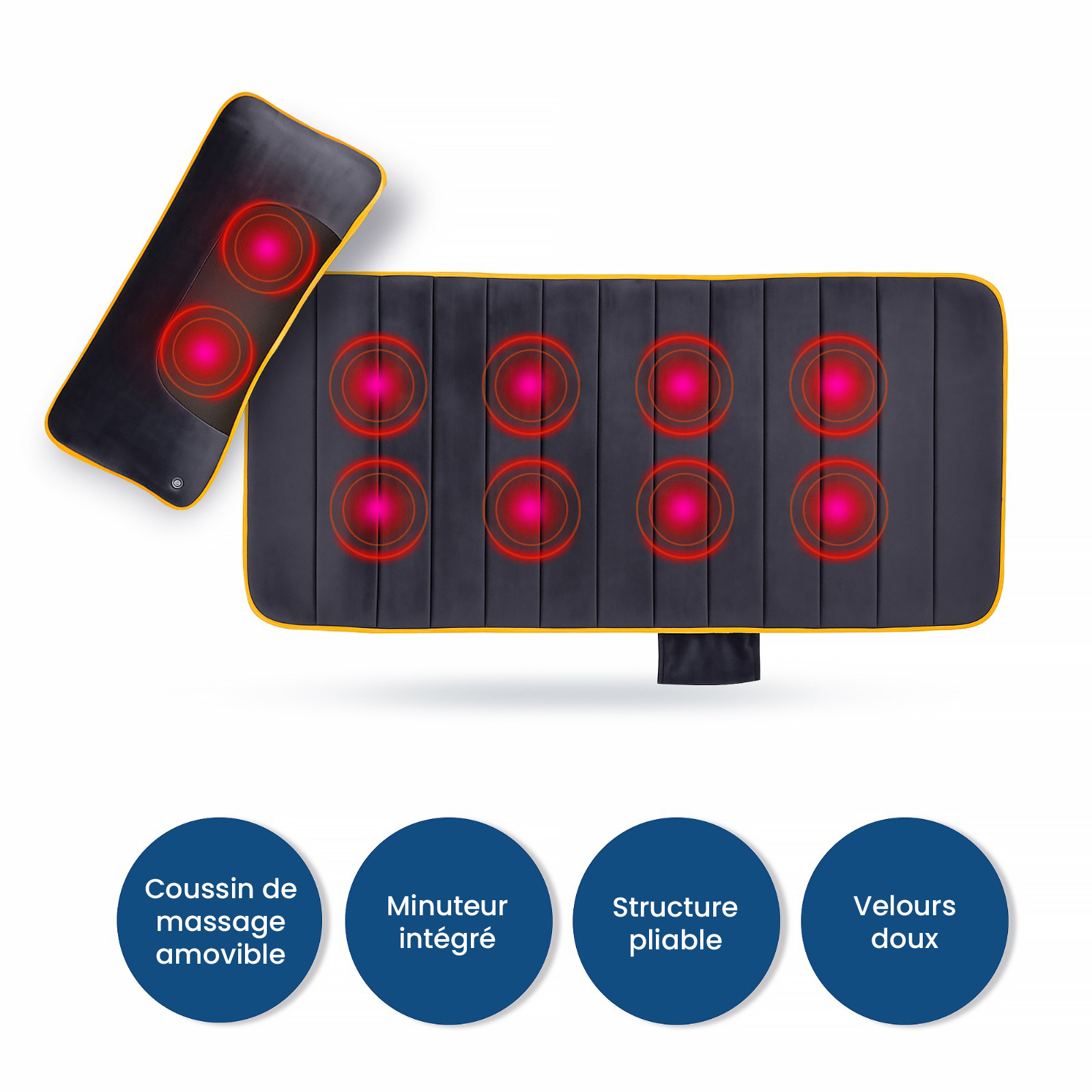Medivon Nova - Tapis de massage, massage par vibrations, massage Shiatsu – Image 3