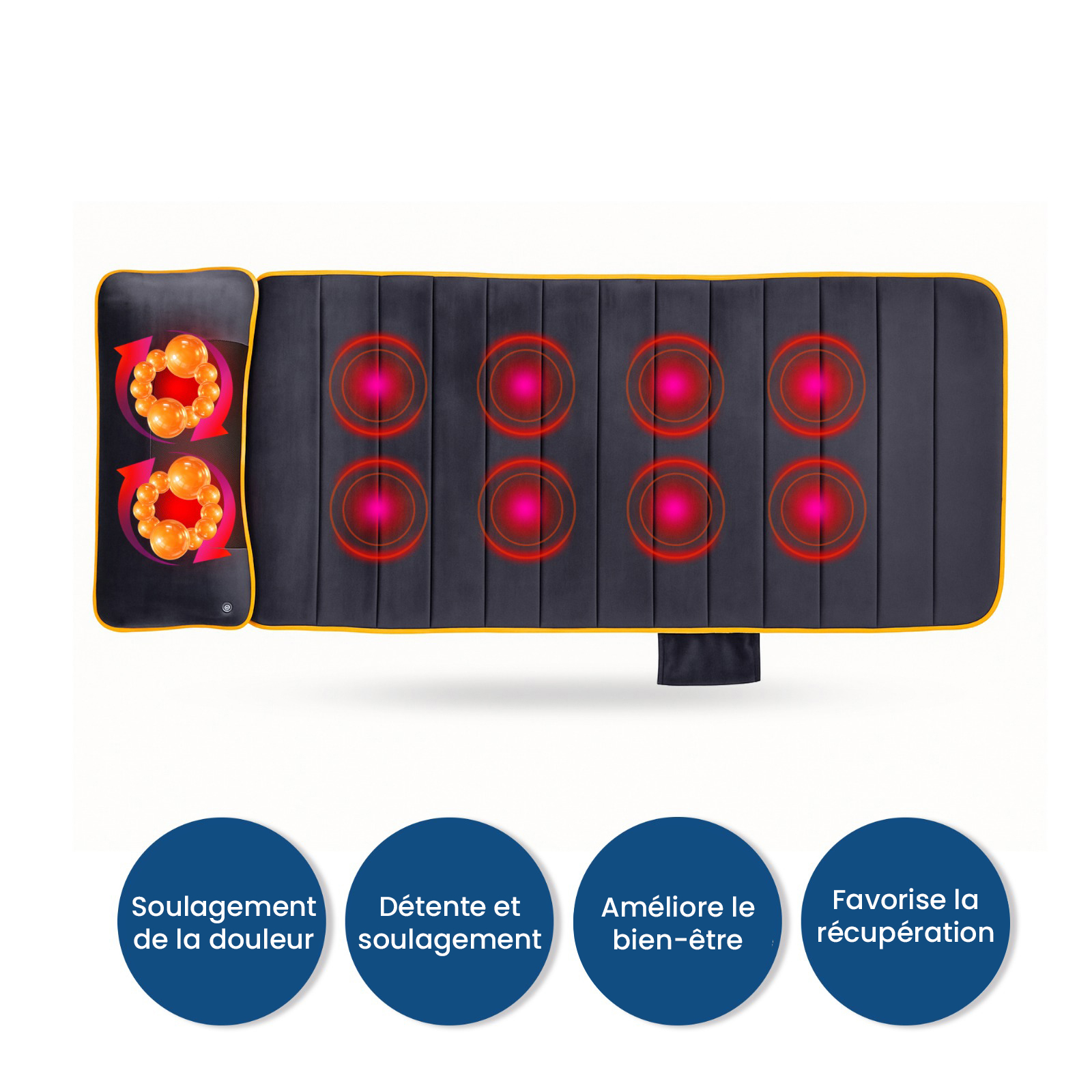 Medivon Nova - Tapis de massage, massage par vibrations, massage Shiatsu – Image 4