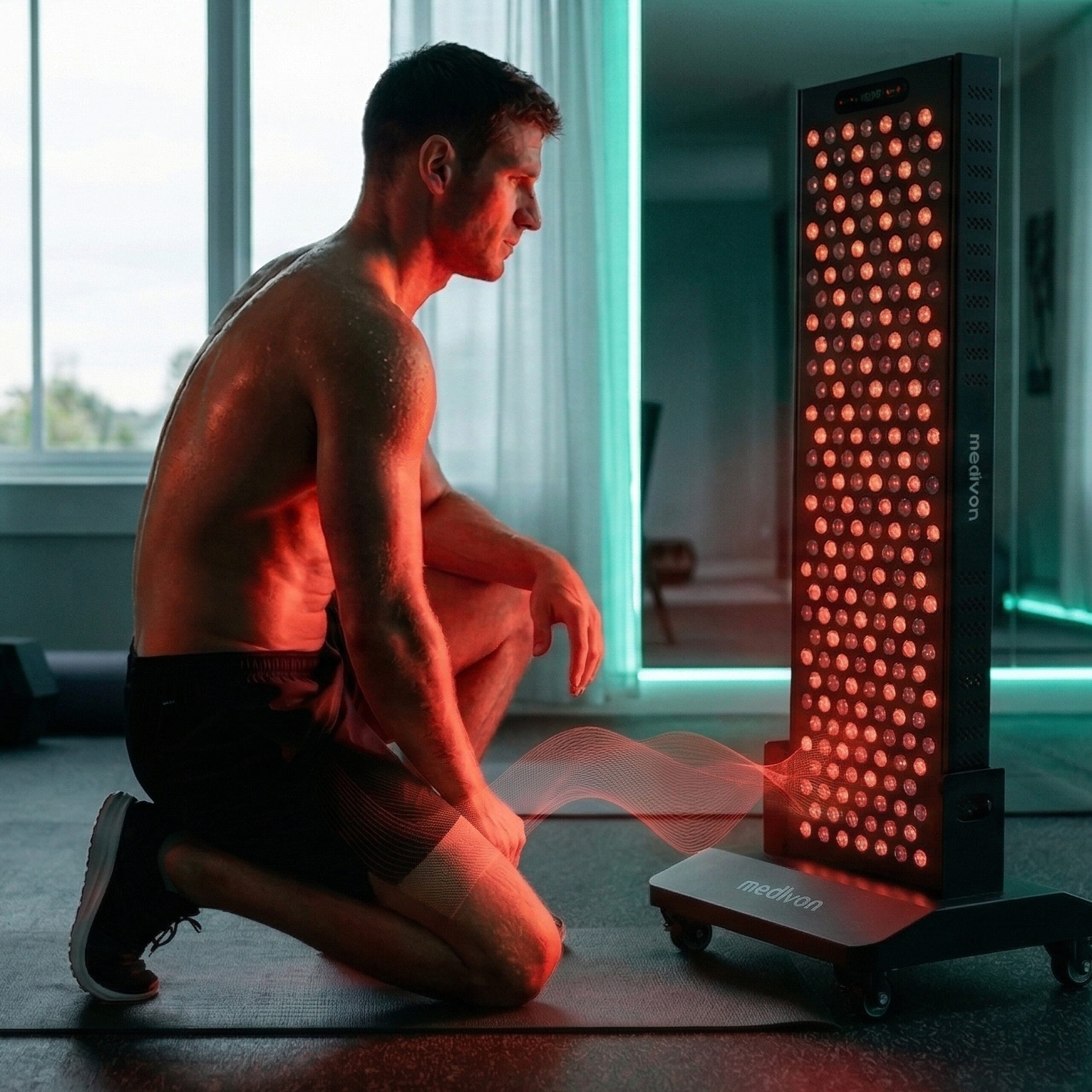 MEDIVON Lumera Max – Panneau de luminothérapie rouge pour le corps – thérapie par lumière rouge et infrarouge – Image 8