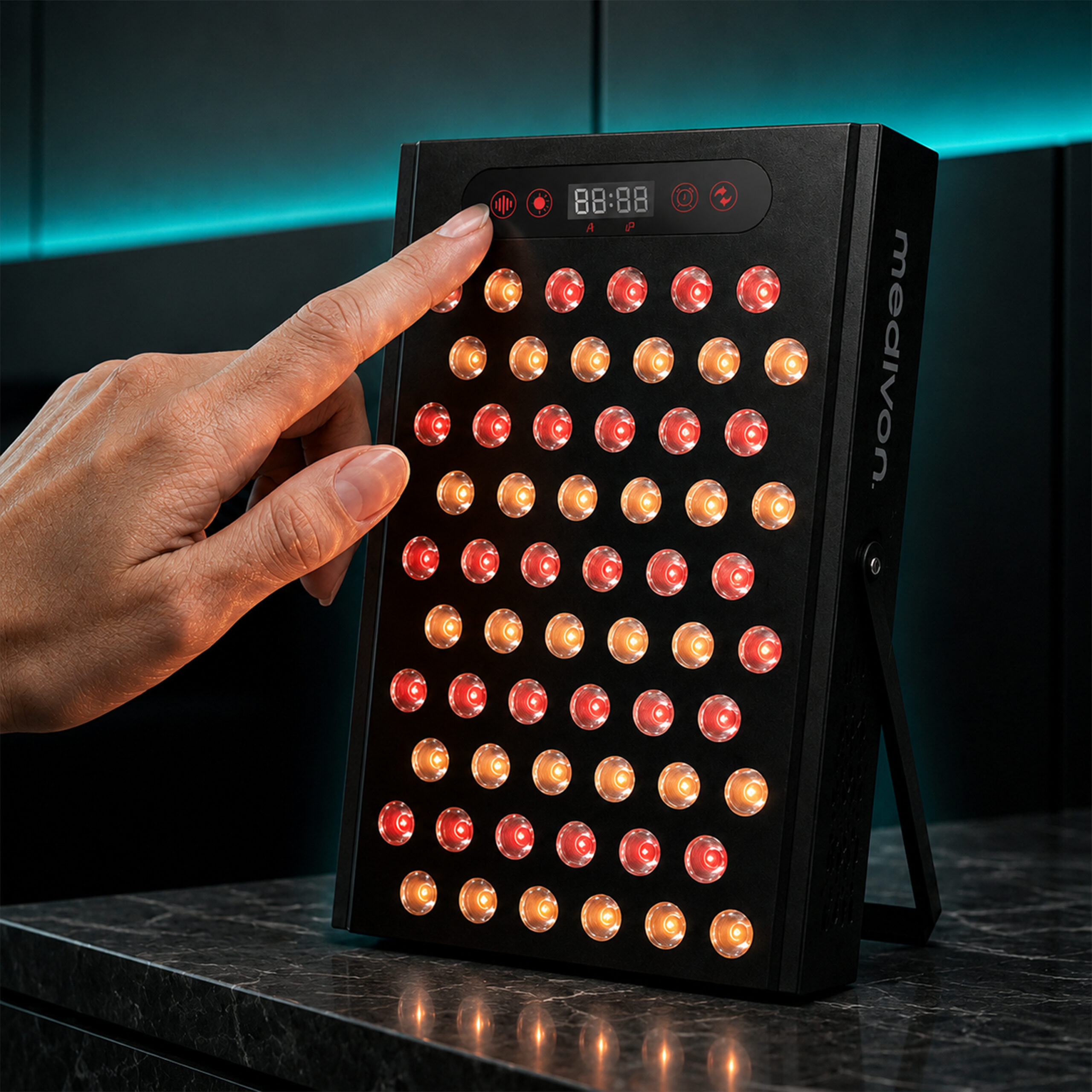 MEDIVON Lumera – Panneau de luminothérapie LED rouge et infrarouge – Image 9