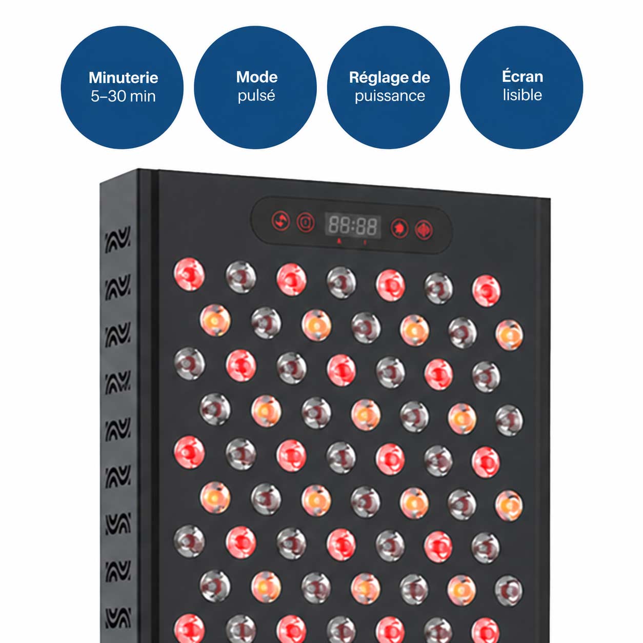 MEDIVON Lumera Max – Panneau de luminothérapie rouge pour le corps – thérapie par lumière rouge et infrarouge – Image 5